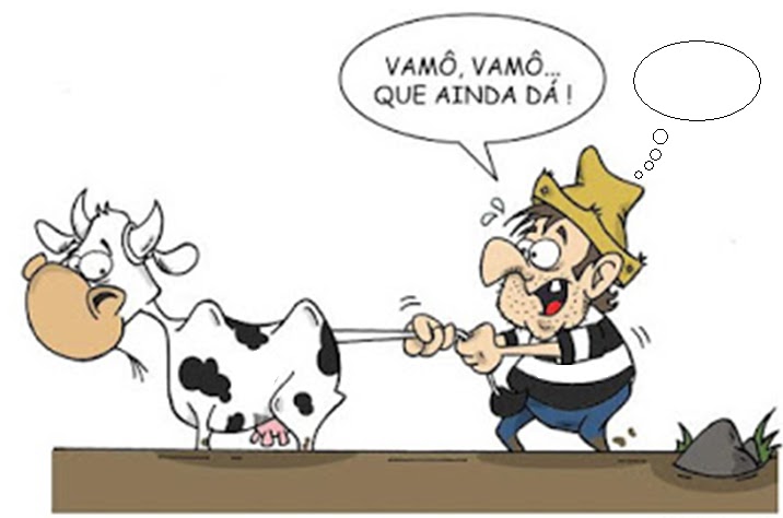 Não deixe a vaca ir para o brejo