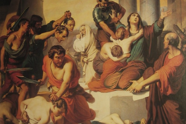O martírio da mãe e seus sete filhos