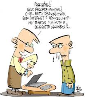 A pulverização na internet
