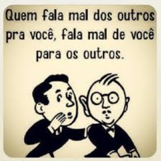 Falar mal dos outros