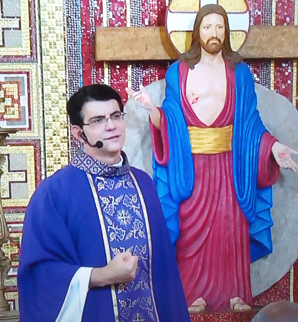 A cor azul na liturgia católica