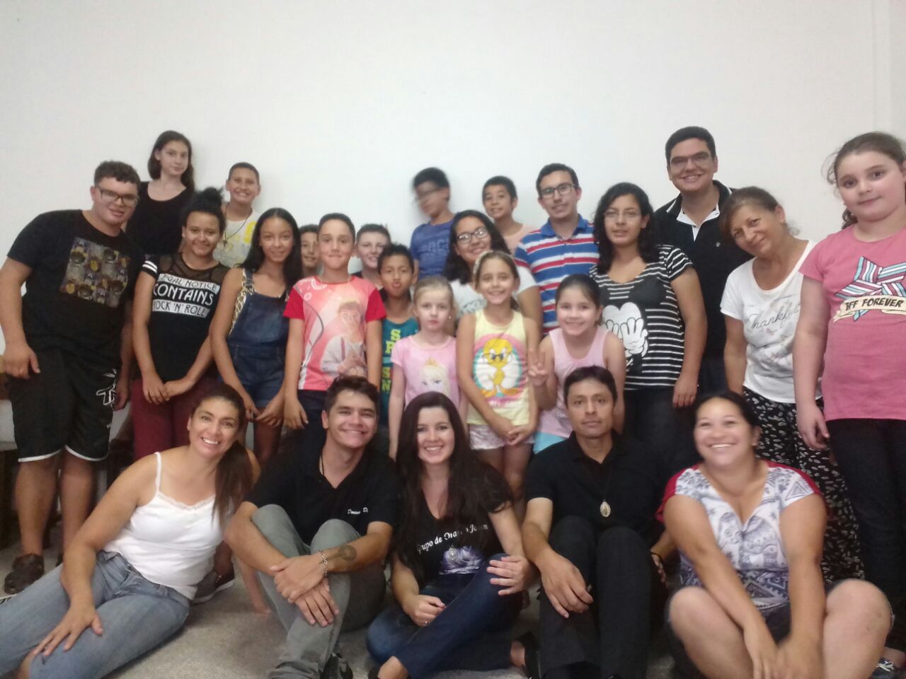 Felizes com Maria