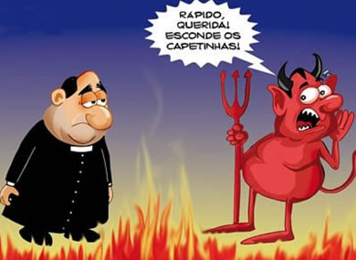 Não é fácil ir para o inferno